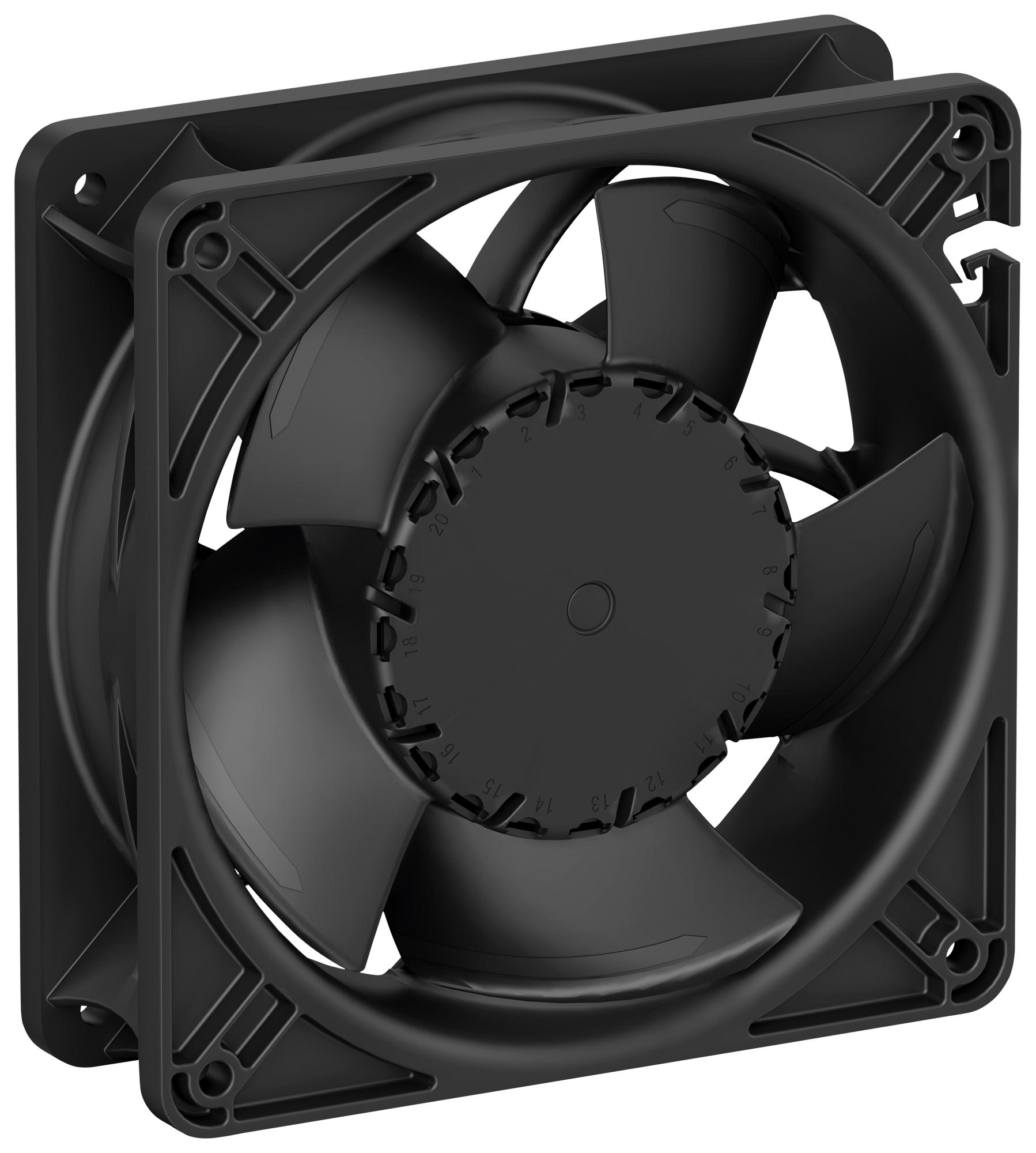 Ebm-Papst 8315100229 Dc Fan, Ball, 120Mm, 6700Rpm, 24V