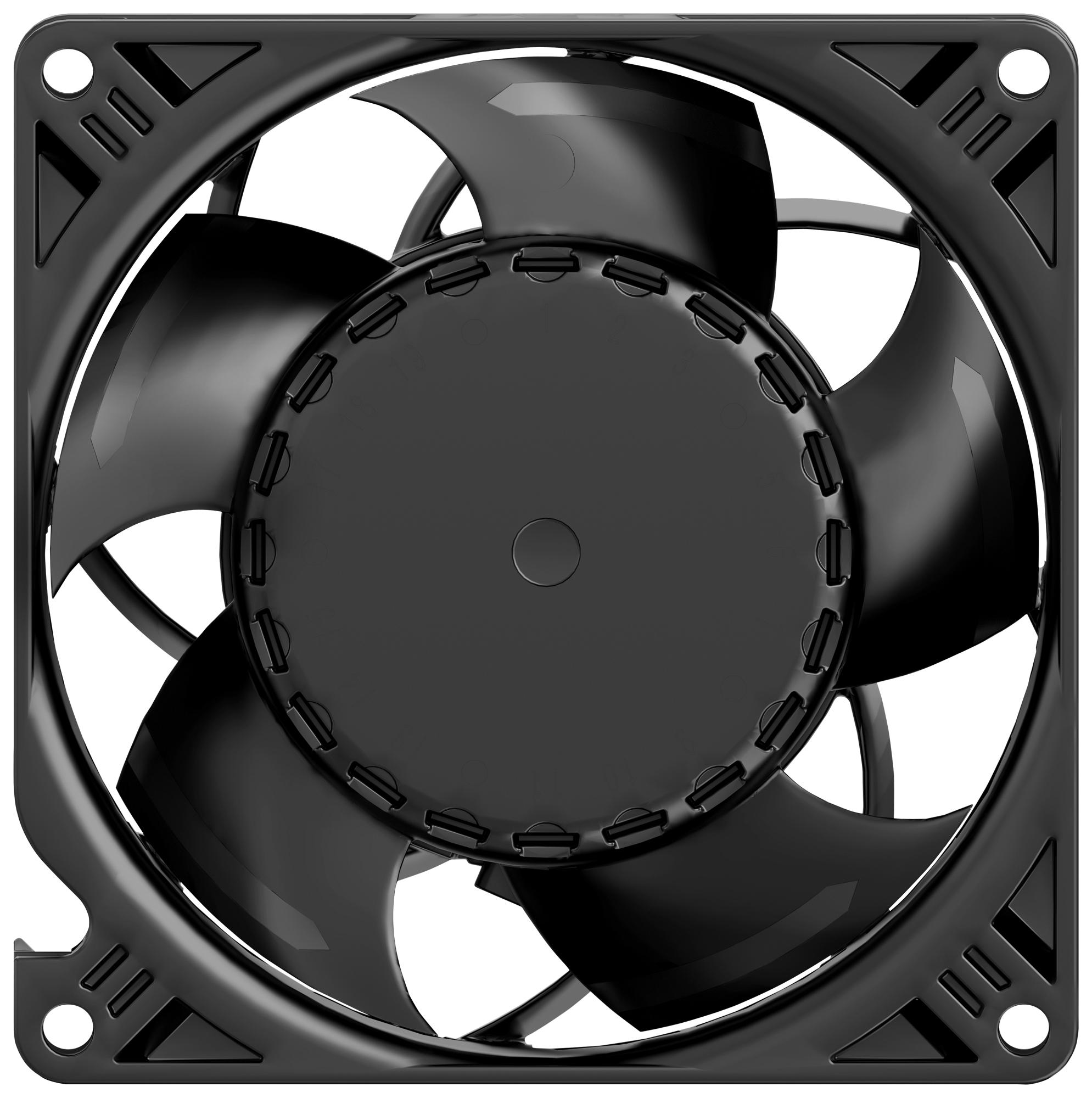 Ebm-Papst 8315100286 Ac Fan, Ball, 92Mm, 4500Rpm, 230V/0.054A