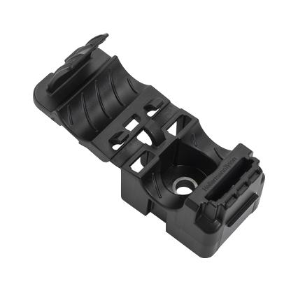 Hellermanntyton 151-03538 Cable Clip, Nylon 6.6 Hir/hs Uv, Black