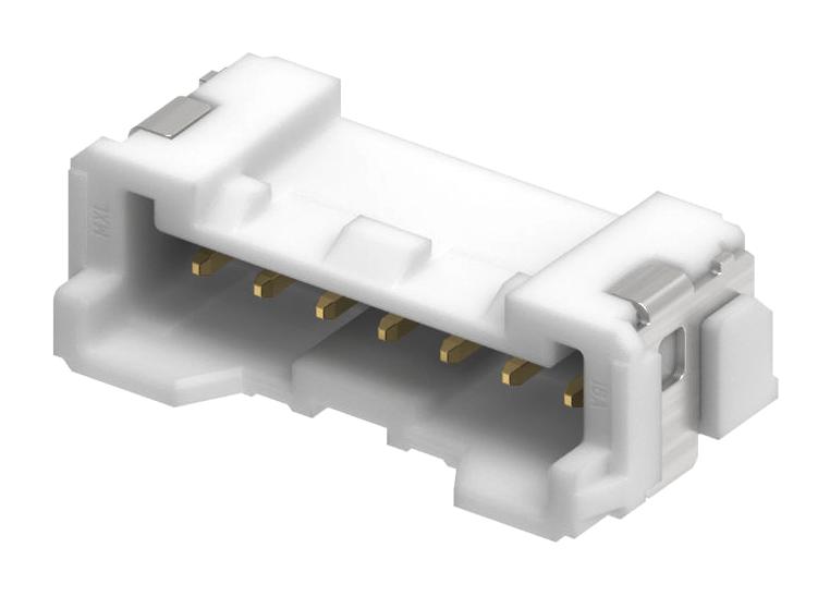 Molex 505578-0760 Conn, R/a Header, 7Pos, 1Row, 2Mm, Smt