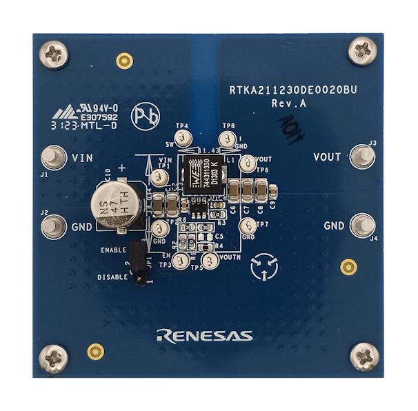 Renesas Rtka211230De0020Bu Eval Board, Power Management, 24V, 3A