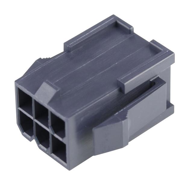 Molex 46993-0610. Connector Housing, Plug, 6Pos, 4.2Mm