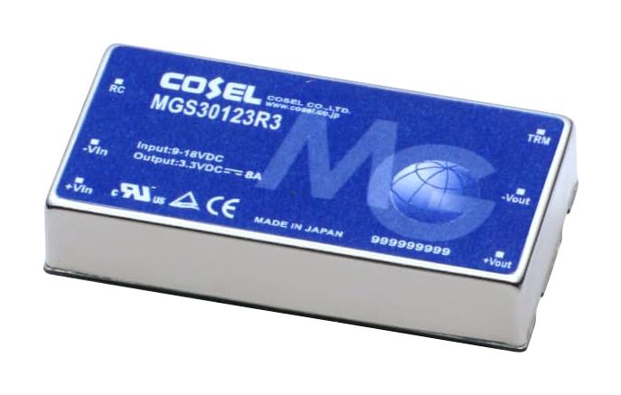 Cosel Mgs301212 Dc-Dc Converter, 12V, 2.5A