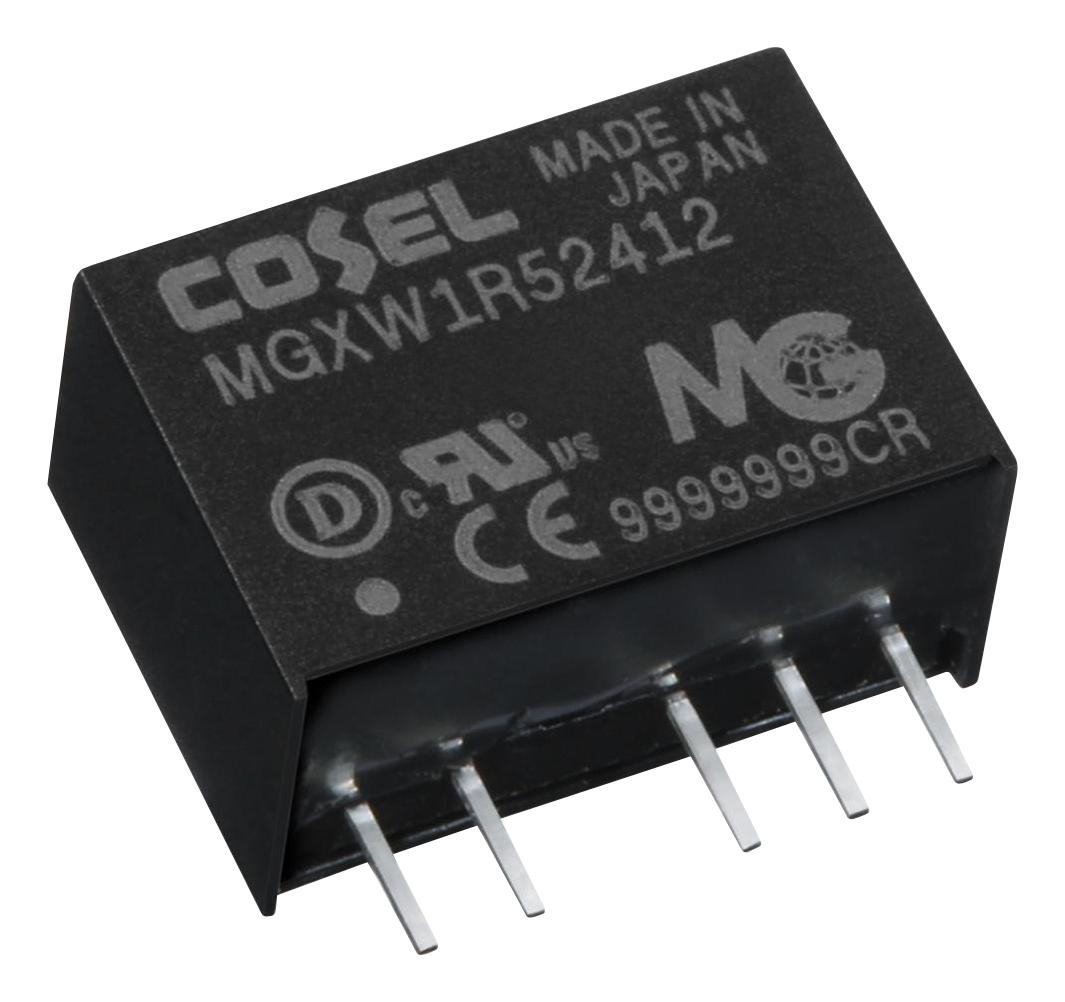 Cosel Mgxw1R52412 Dc-Dc Converter, 12V/-12V, 0.065A