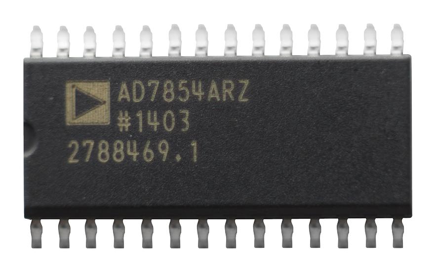 Analog Devices Ad7854Arz Adc, 12Bit, 200Ksps, Parallel, Soic-28