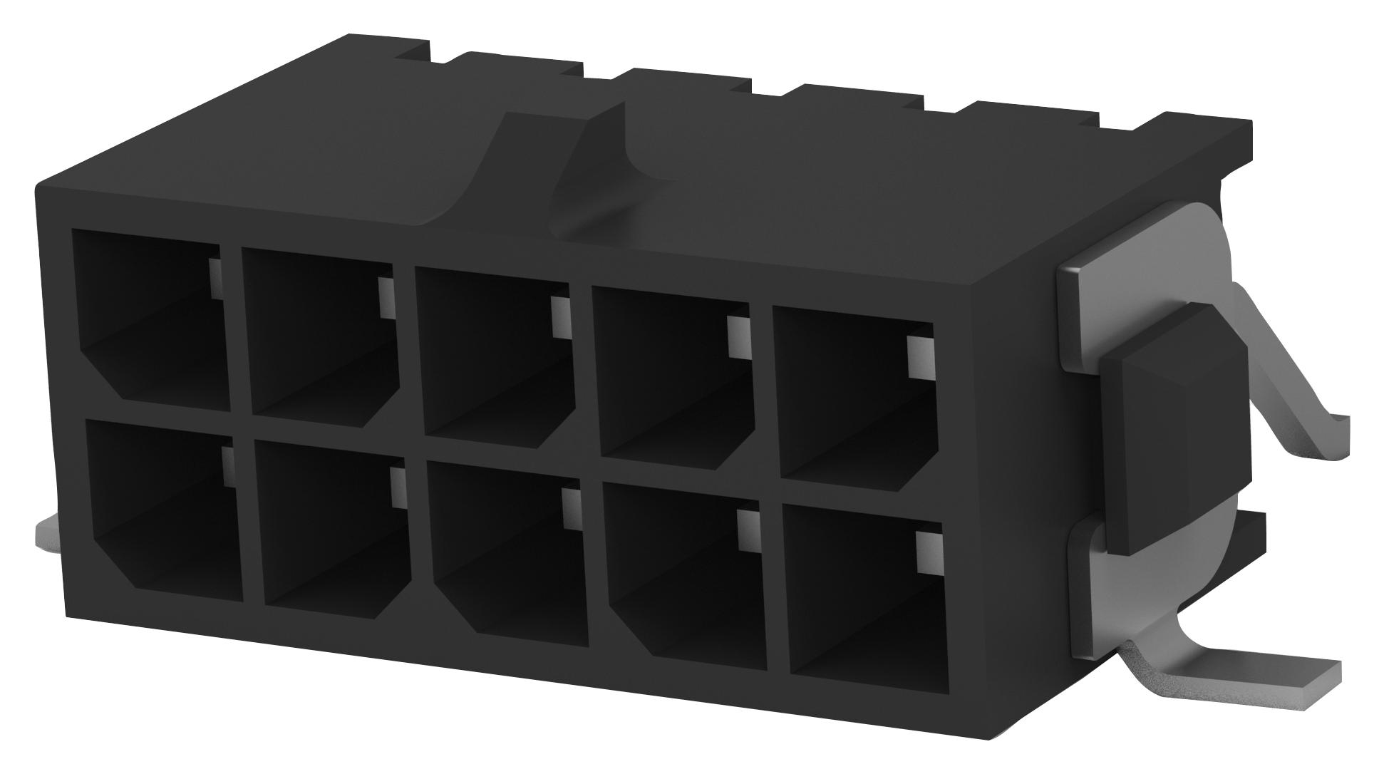 Te Connectivity / Partner Stock 4-794627-0 Conn, R/a Header, 10Pos, 2Row, 3Mm, Smt