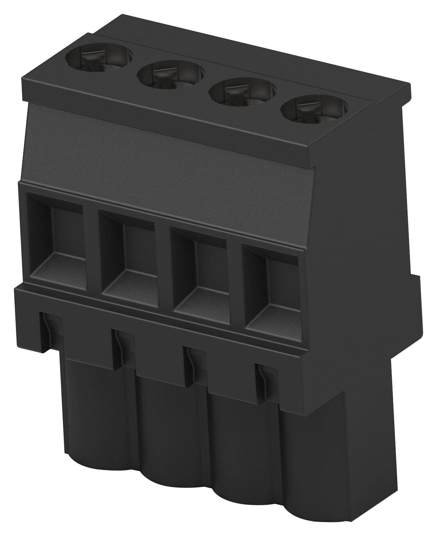 Te Connectivity / Partner Stock 1546118-4 Terminal Block, Pluggable, 4P, 30-12Awg