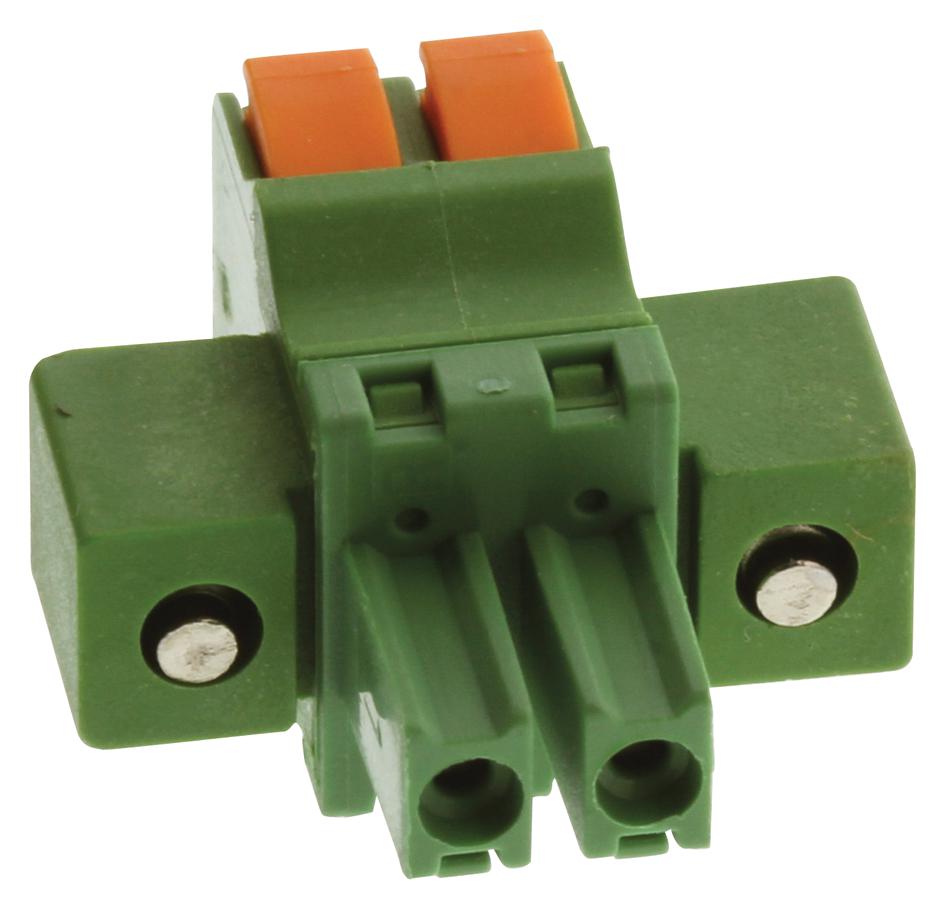 Te Connectivity / Partner Stock 1986726-2 Terminal Block, Pluggable, 2P, 30-14Awg