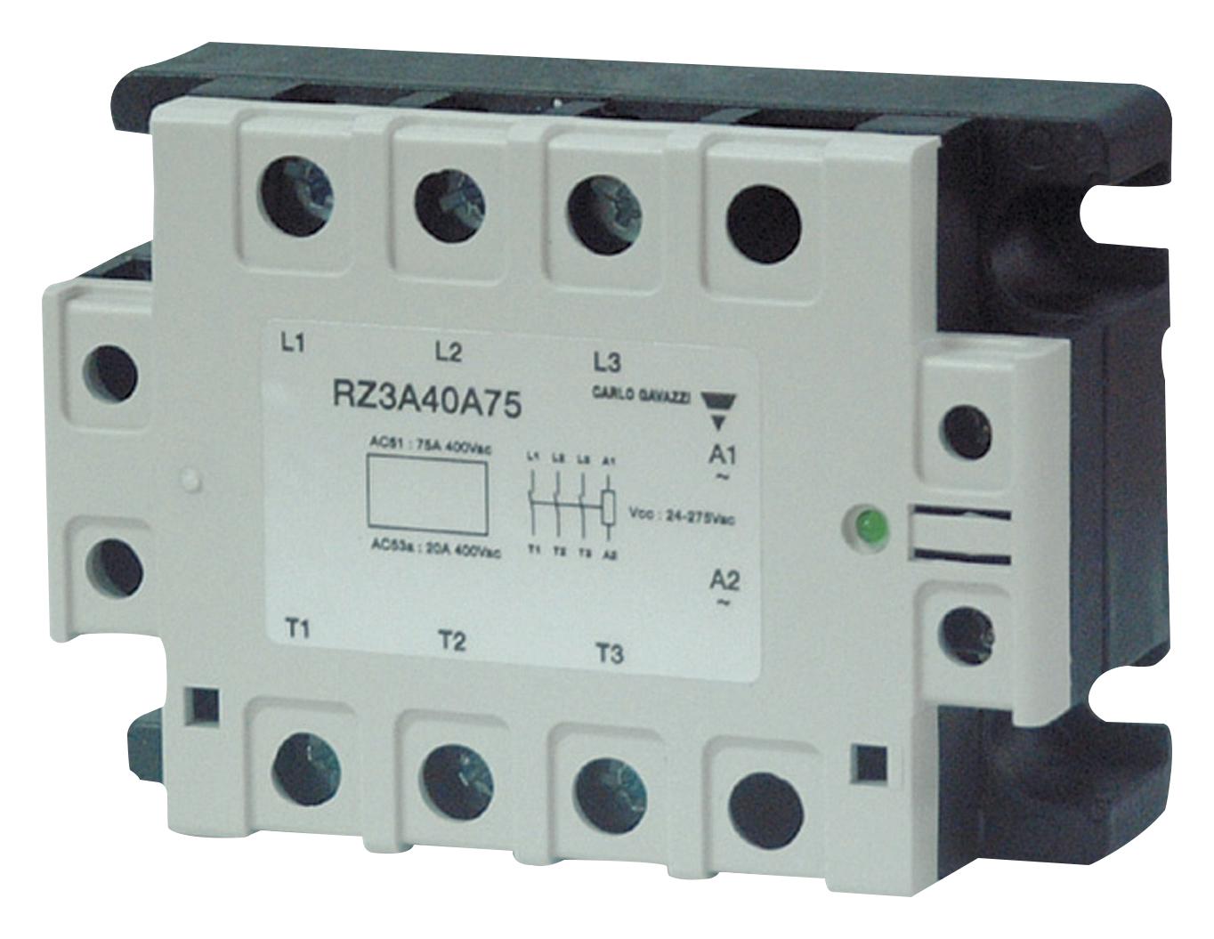 Carlo Gavazzi Rz3A40A55 Solid State Relay, 55A, 24V To 275Vac