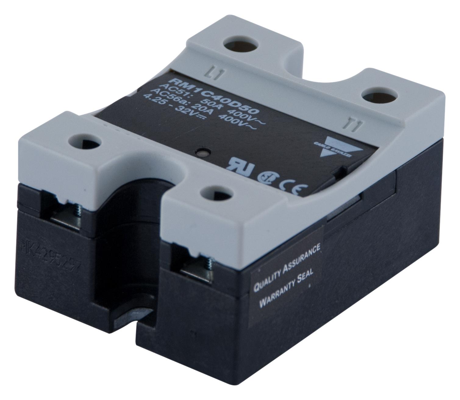 Carlo Gavazzi Rm1C60D50 Solid State Relay, 50A, 32Vdc, Din