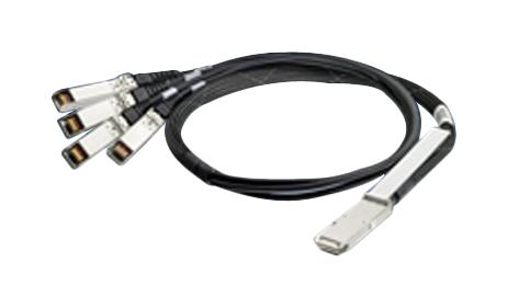 Te Connectivity / Partner Stock 2053453-2 Cable Assy, Qsfp Plug-4 X Sfp Plug, 1M