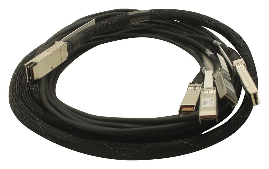 Te Connectivity / Partner Stock 2053453-4 Cable Assy, Qsfp Plug-4 X Sfp Plug, 3M