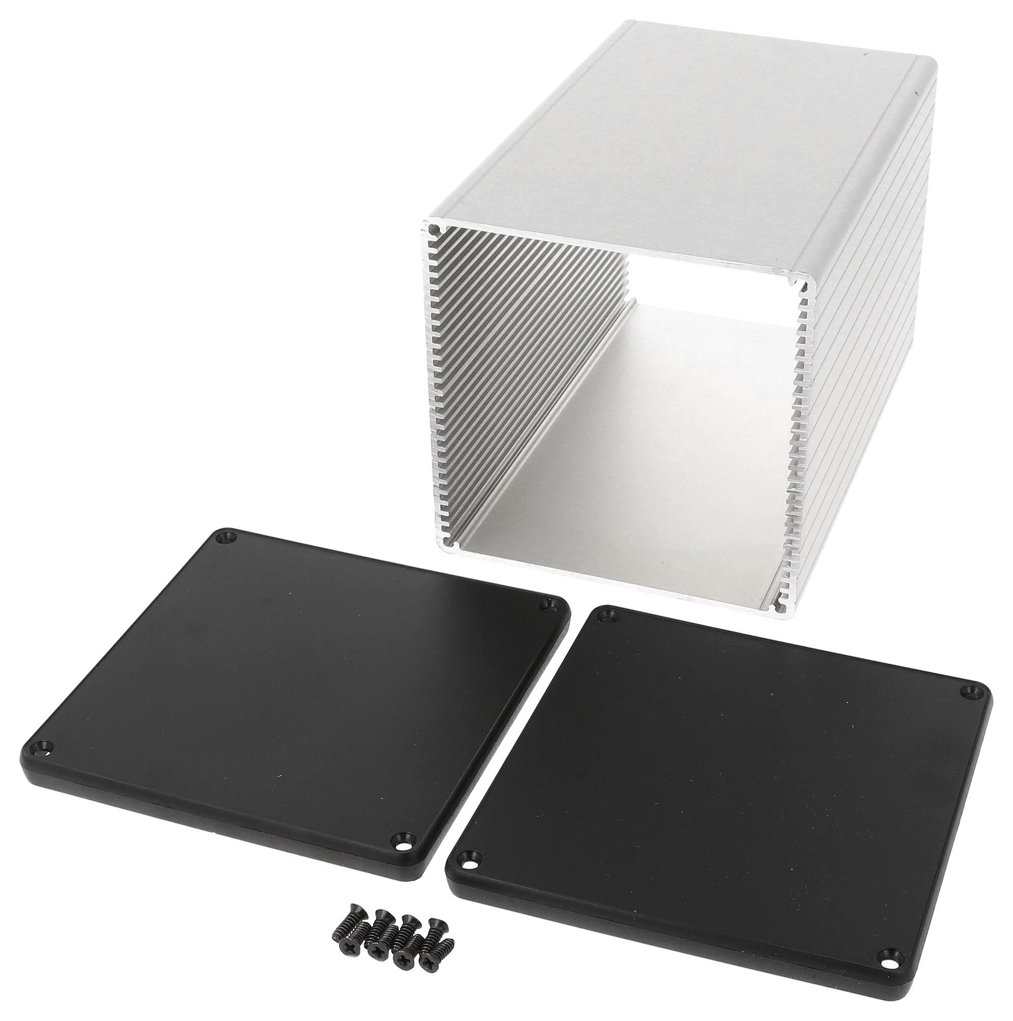 Hammond 1455Ns1602 Enclosure, Small, Aluminium, Clear