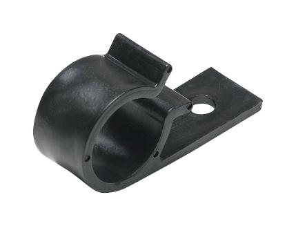 Hellermanntyton 4D20.ab3P Cable Clip, Screw Mount, Blk, 20Mm