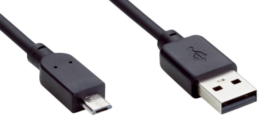 Sick Ymusa4-050Vg4Muia4 Usb Cable, 2.0 A Plug-Micro B Plug, 5M