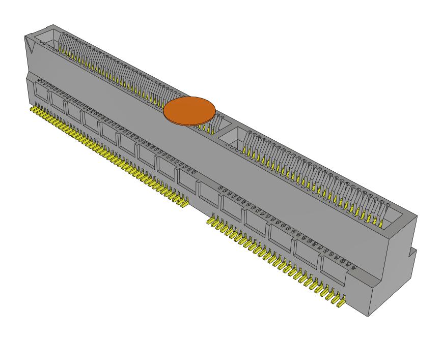 Samtec Mec6-170-02-L-Dv-A-K-Fr Card Edge Pcb Connectors