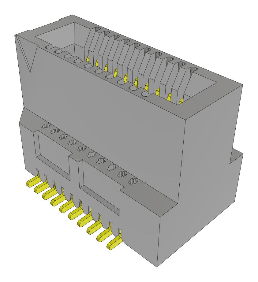 Samtec Mec8-110-02-L-Dv-Lc-Fr Card Edge Pcb Connectors