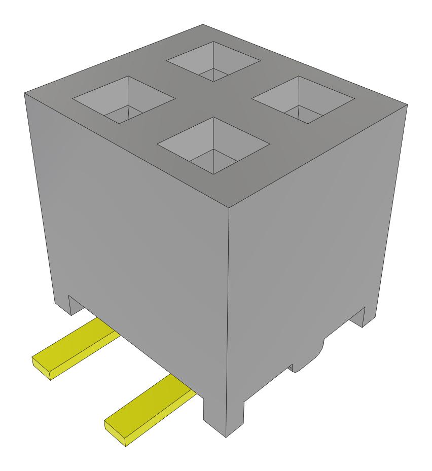 Samtec Mms-102-02-F-Dv-Fr Pc Board Connectors