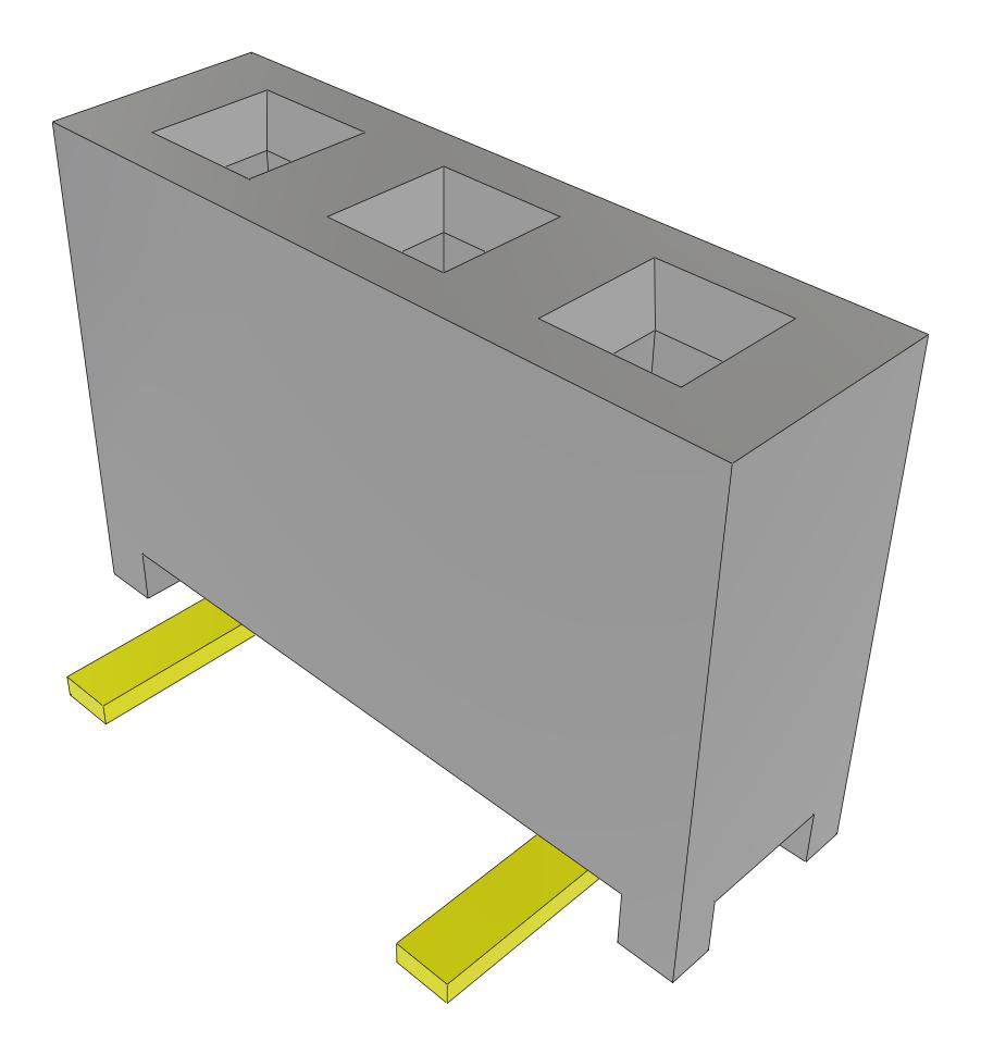 Samtec Mms-103-02-F-Sv-Fr Pc Board Connectors