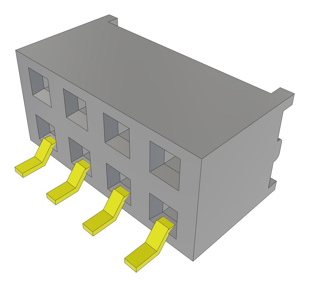 Samtec Mms-104-02-F-Dh-Fr Pc Board Connectors