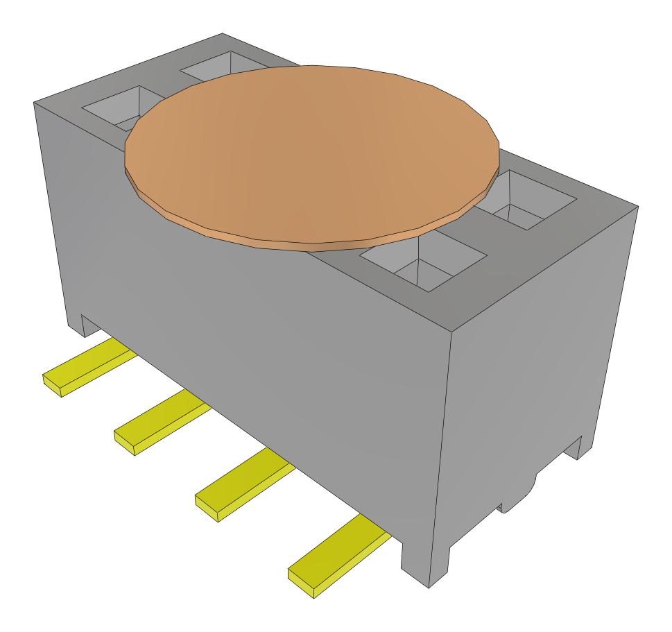 Samtec Mms-104-02-F-Dv-A-K-Fr Pc Board Connectors