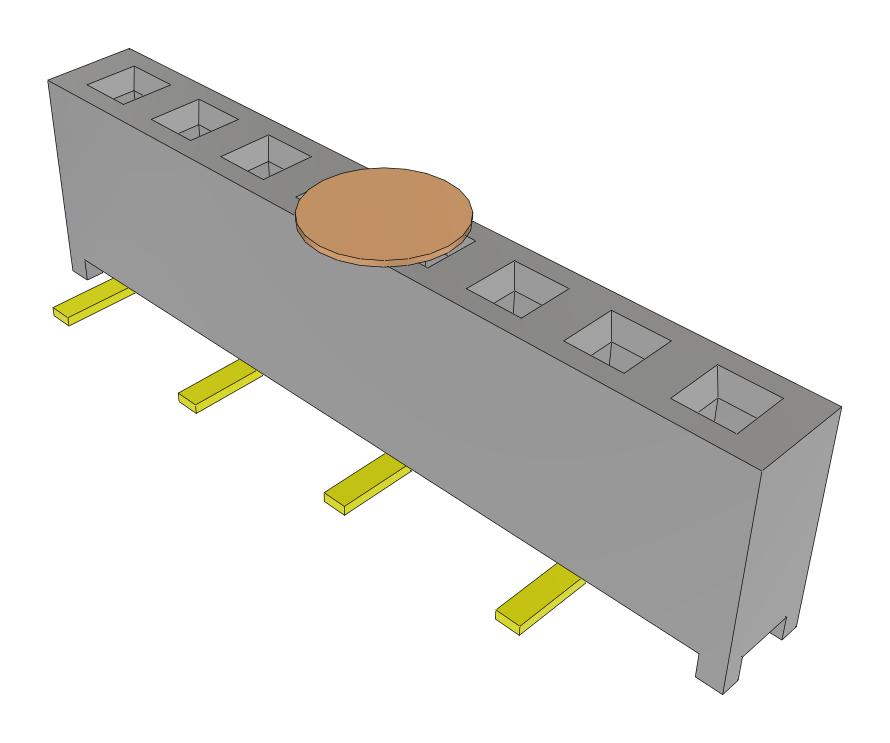 Samtec Mms-108-02-L-Sv-K-Fr Pc Board Connectors