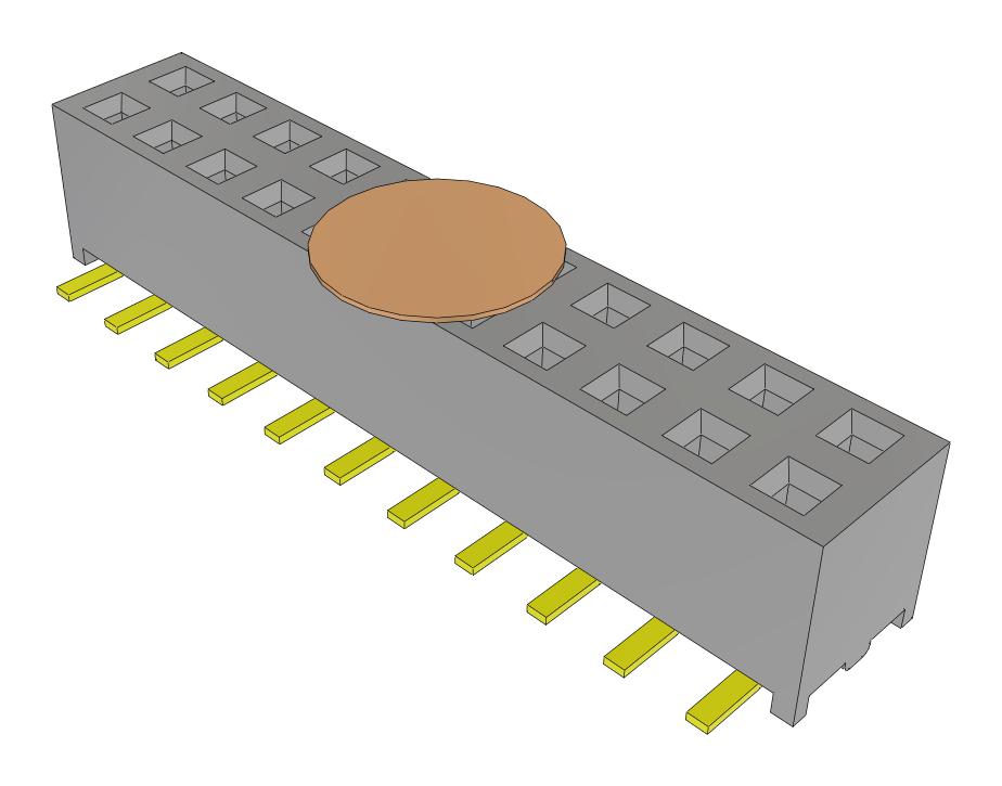 Samtec Mms-111-02-L-Dv-K-Fr Pc Board Connectors