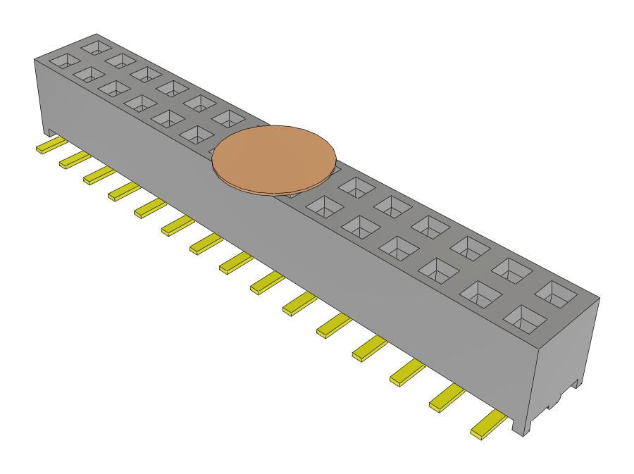 Samtec Mms-115-02-F-Dv-K-Fr Pc Board Connectors