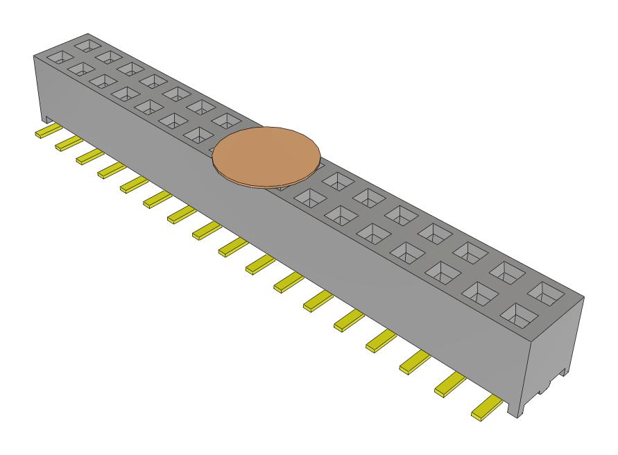 Samtec Mms-117-02-L-Dv-K-Fr Pc Board Connectors