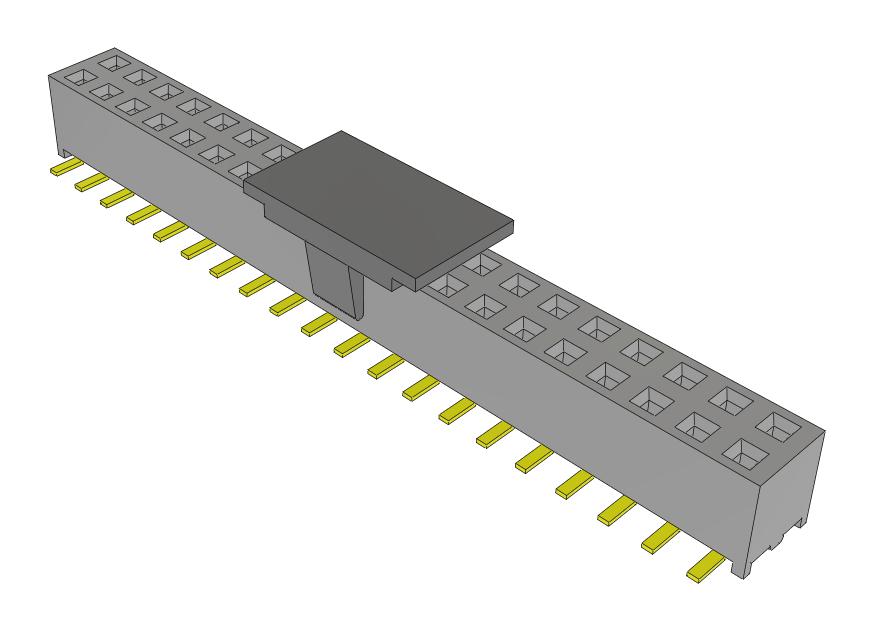 Samtec Mms-120-02-L-Dv-A-P-Fr Pc Board Connectors