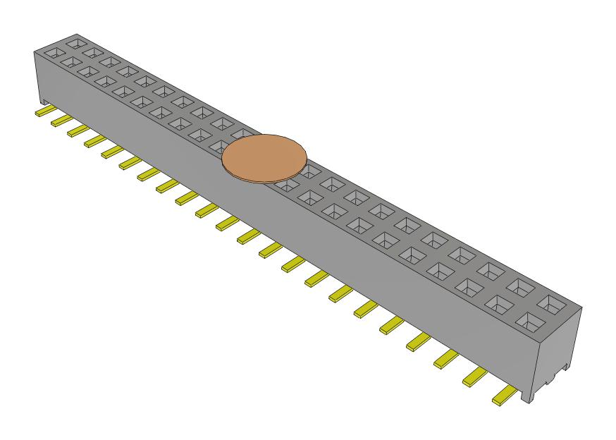 Samtec Mms-122-02-F-Dv-K-Fr Pc Board Connectors