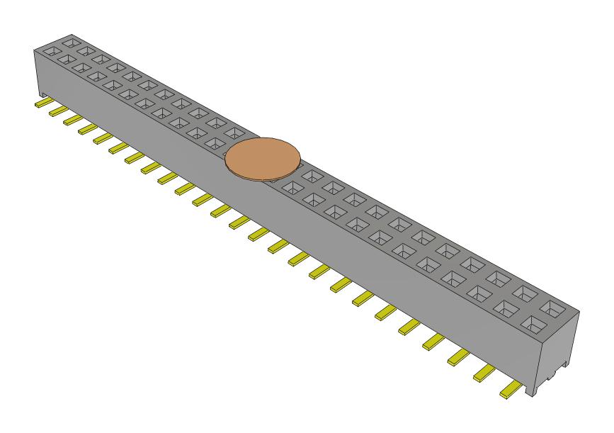 Samtec Mms-125-02-L-Dv-K-Fr Pc Board Connectors