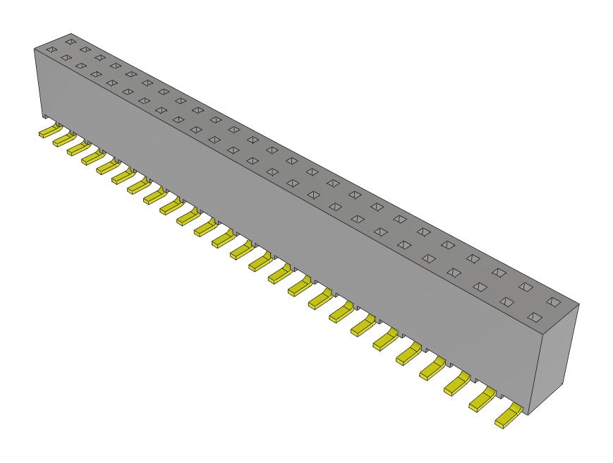 Samtec Ssw-125-22-S-D-Vs-Fr Pc Board Connectors