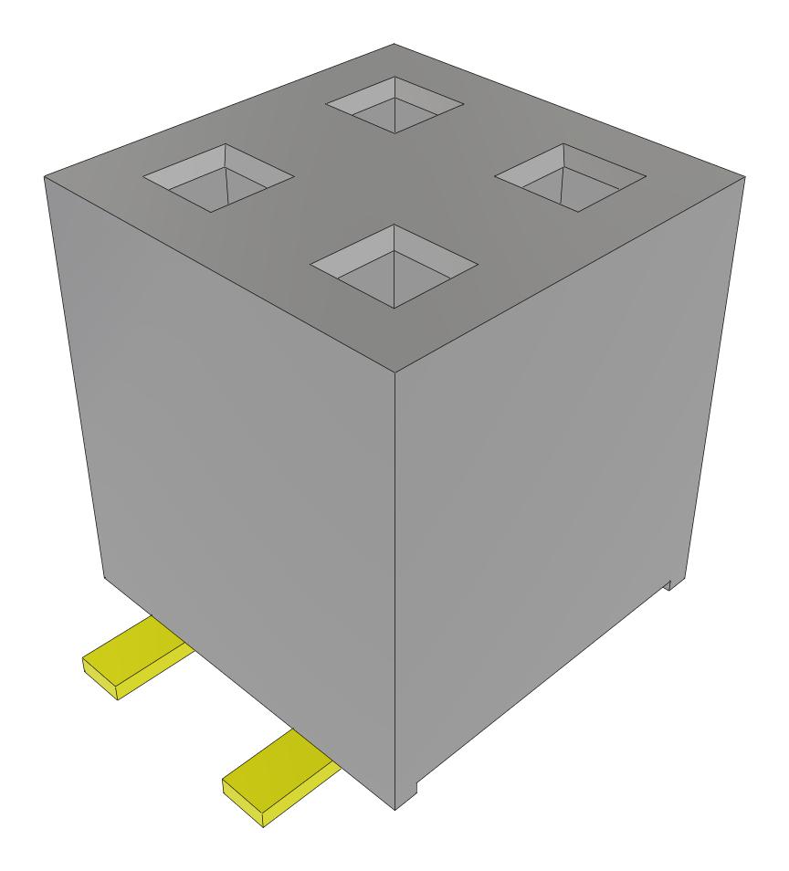 Samtec Tle-102-01-G-Dv-Fr Pc Board Connectors