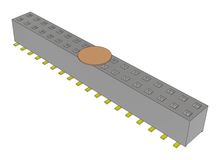 Samtec Tle-118-01-G-Dv-A-K-Fr Pc Board Connectors