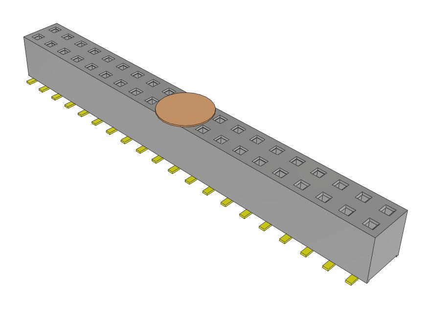 Samtec Tle-120-01-G-Dv-A-K-Fr Pc Board Connectors