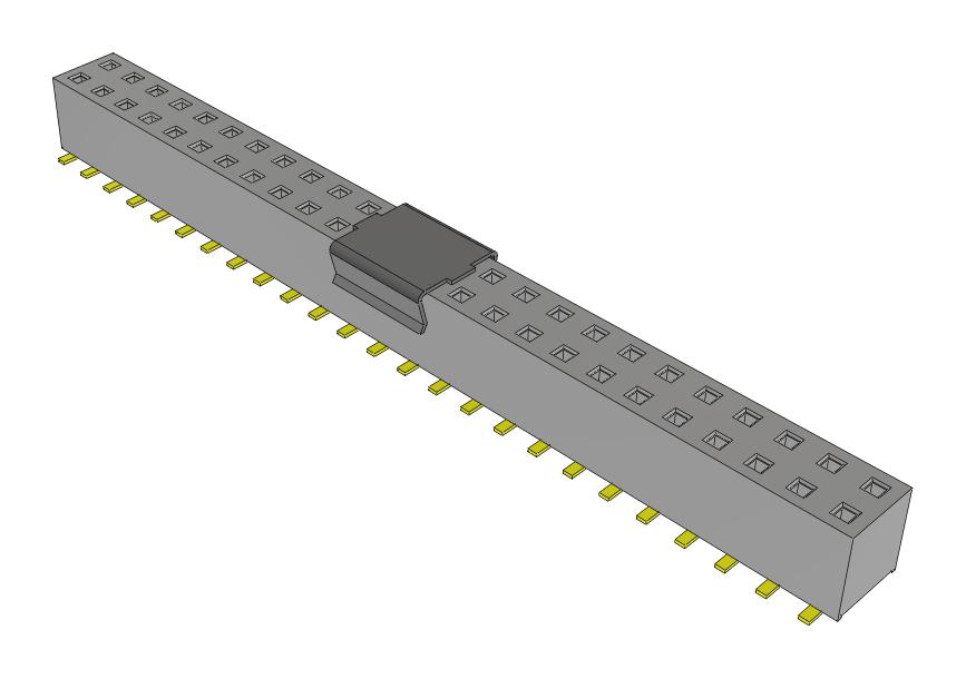 Samtec Tle-125-01-G-Dv-P-Fr Pc Board Connectors