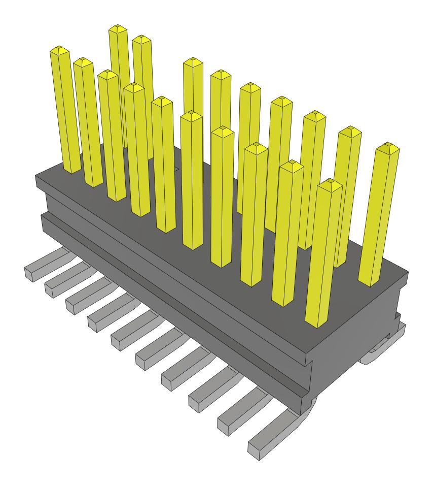 Samtec Ftr-110-51-S-D-06-Fr Pin Headers Pc Board Connectors