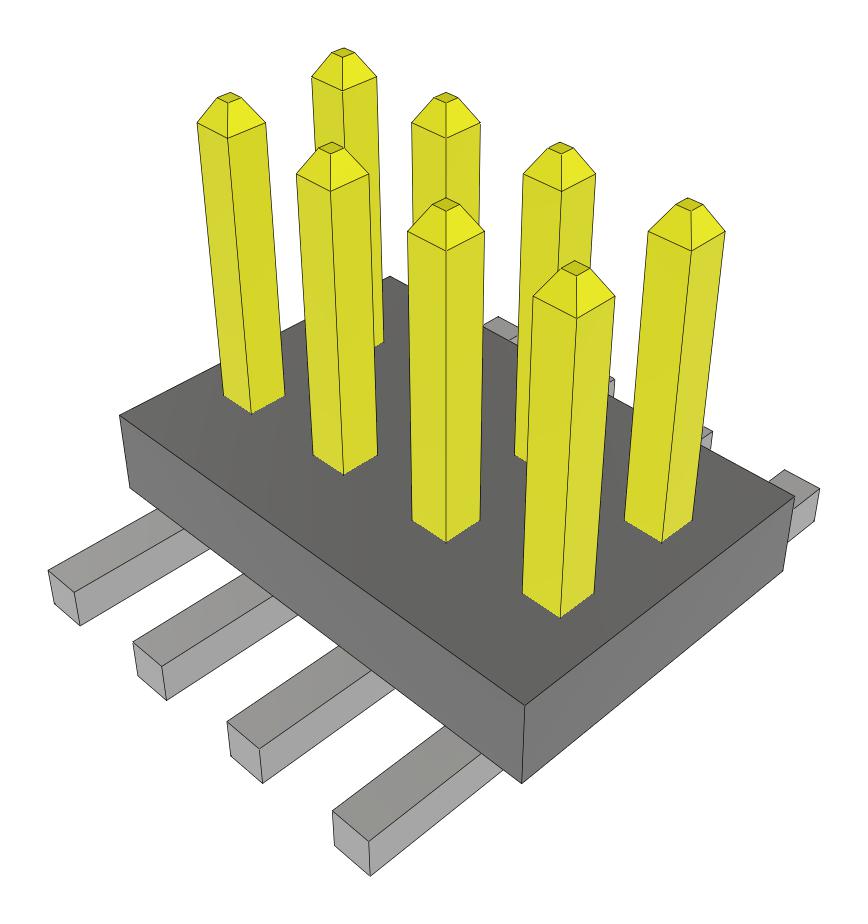 Samtec Fts-104-01-L-Dv-Fr Pin Headers Pc Board Connectors