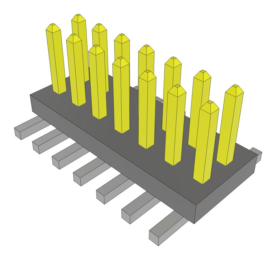 Samtec Fts-107-01-S-Dv-A-Fr Pin Headers Pc Board Connectors