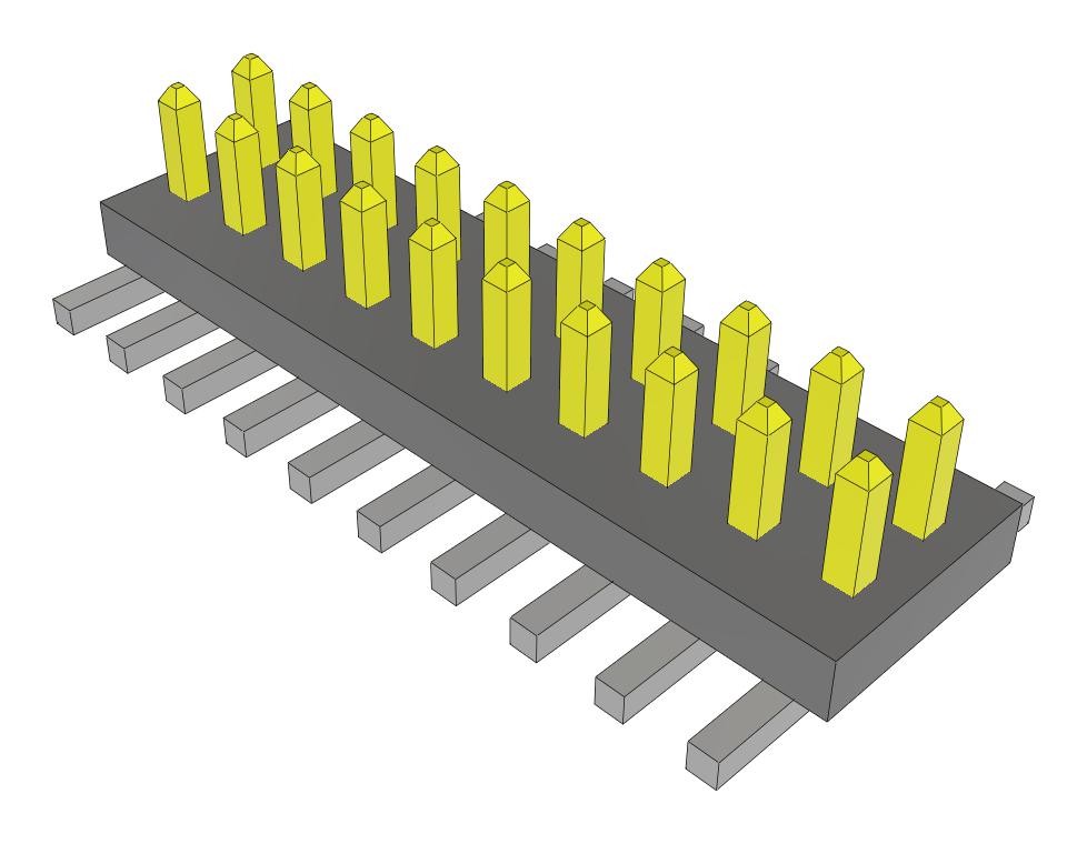 Samtec Fts-110-03-L-Dv-A-Fr Pin Headers Pc Board Connectors