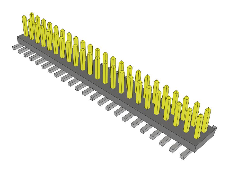 Samtec Fts-123-01-F-Dv-Fr Pin Headers Pc Board Connectors