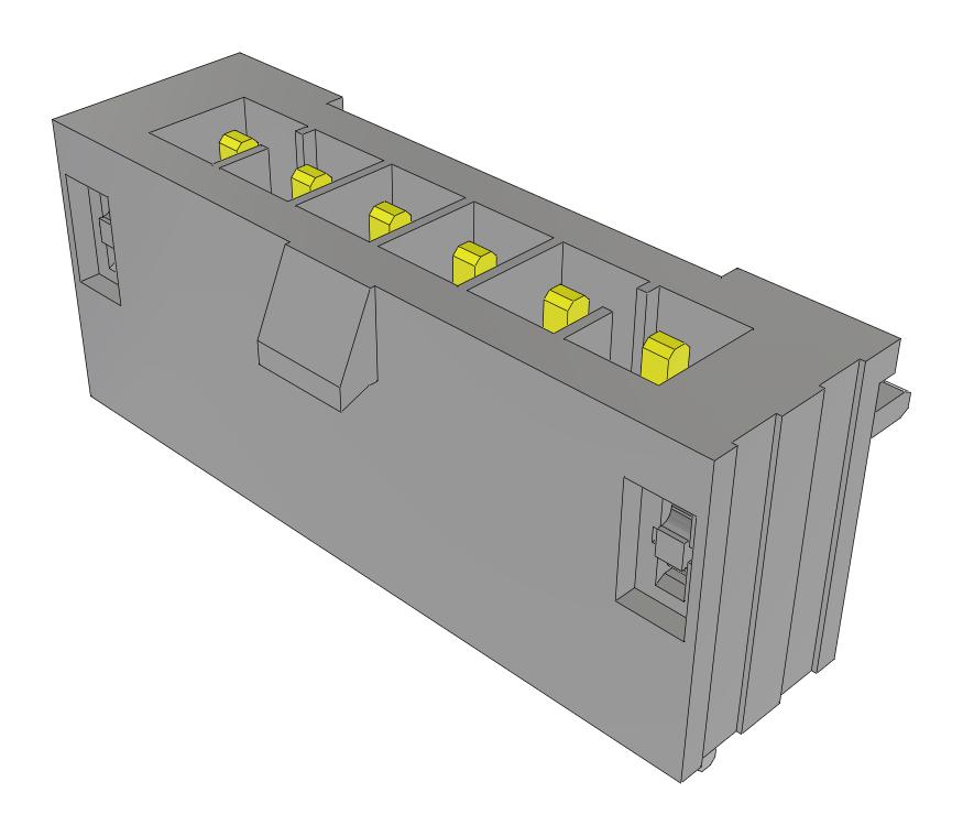 Samtec Ipl1-106-03-L-Sh-K-Fr Pin Headers Pc Board Connectors