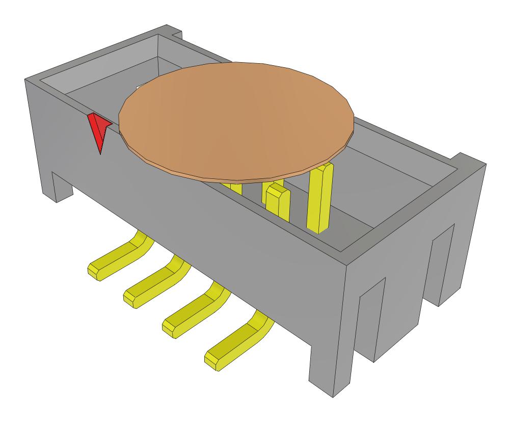 Samtec Stmm-104-01-G-D-Sm-K-Fr Pin Headers Pc Board Connectors