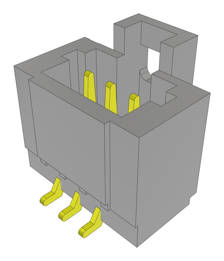 Samtec T1M-03-F-Sv-L-Fr Pin Headers Pc Board Connectors