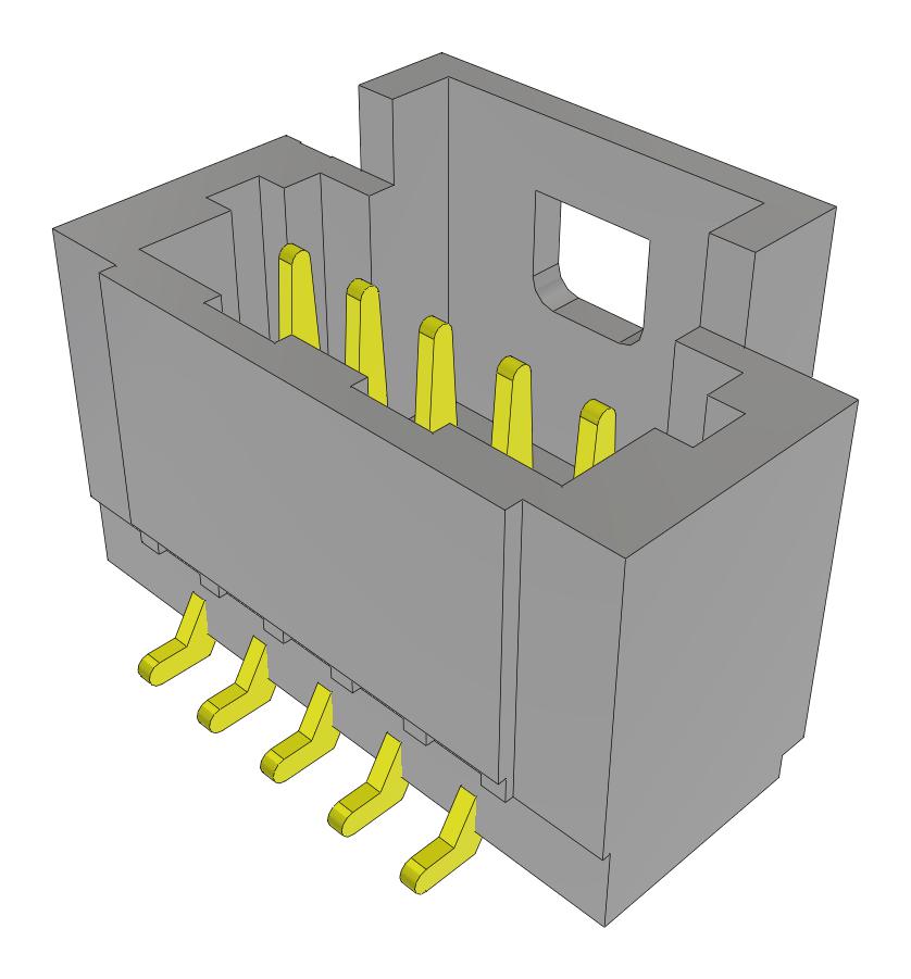 Samtec T1M-05-F-Sv-L-Fr Pin Headers Pc Board Connectors