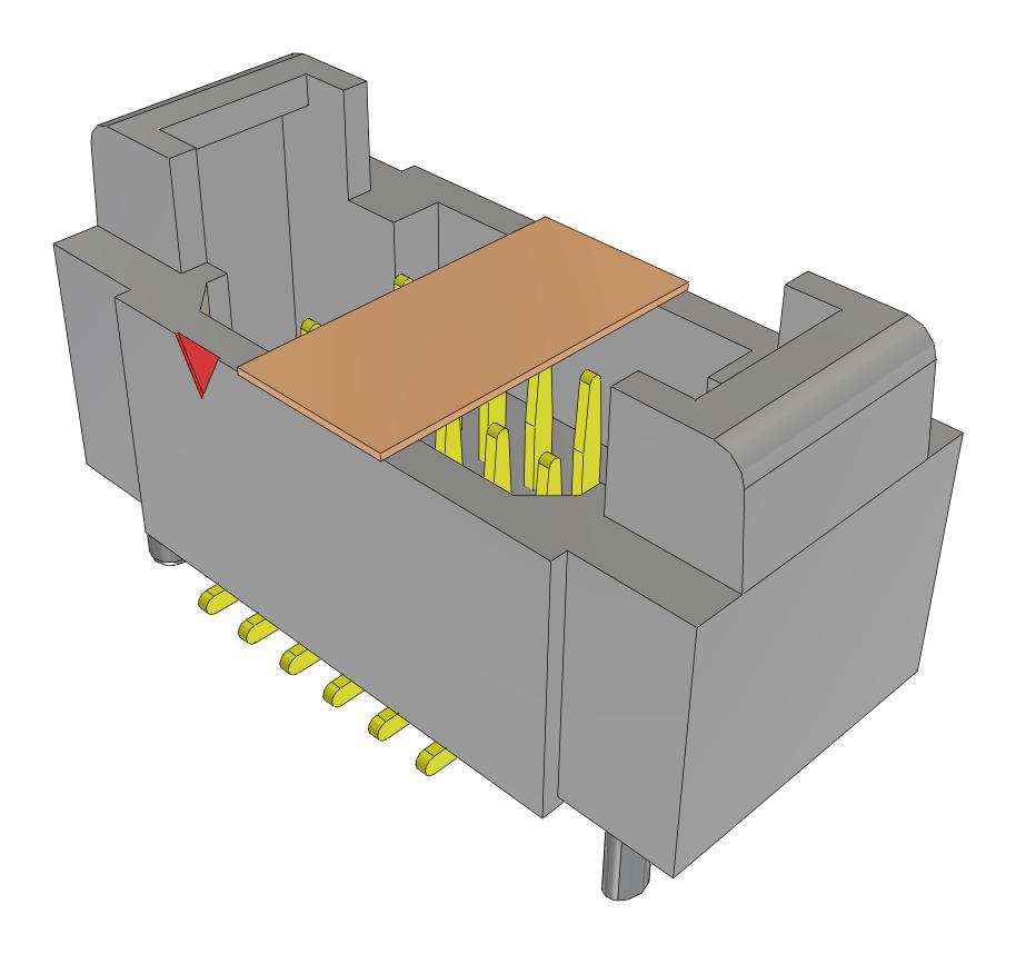 Samtec T1M-06-Gf-Dv-K-Fr Pin Headers Pc Board Connectors