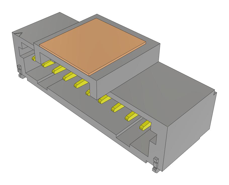 Samtec T1M-10-F-Sh-L-K-Fr Pin Headers Pc Board Connectors