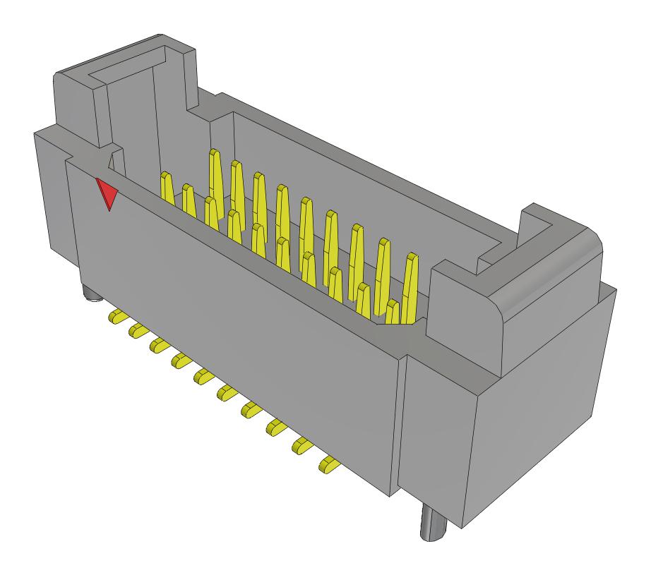 Samtec T1M-10-Gf-Dv-Fr Pin Headers Pc Board Connectors