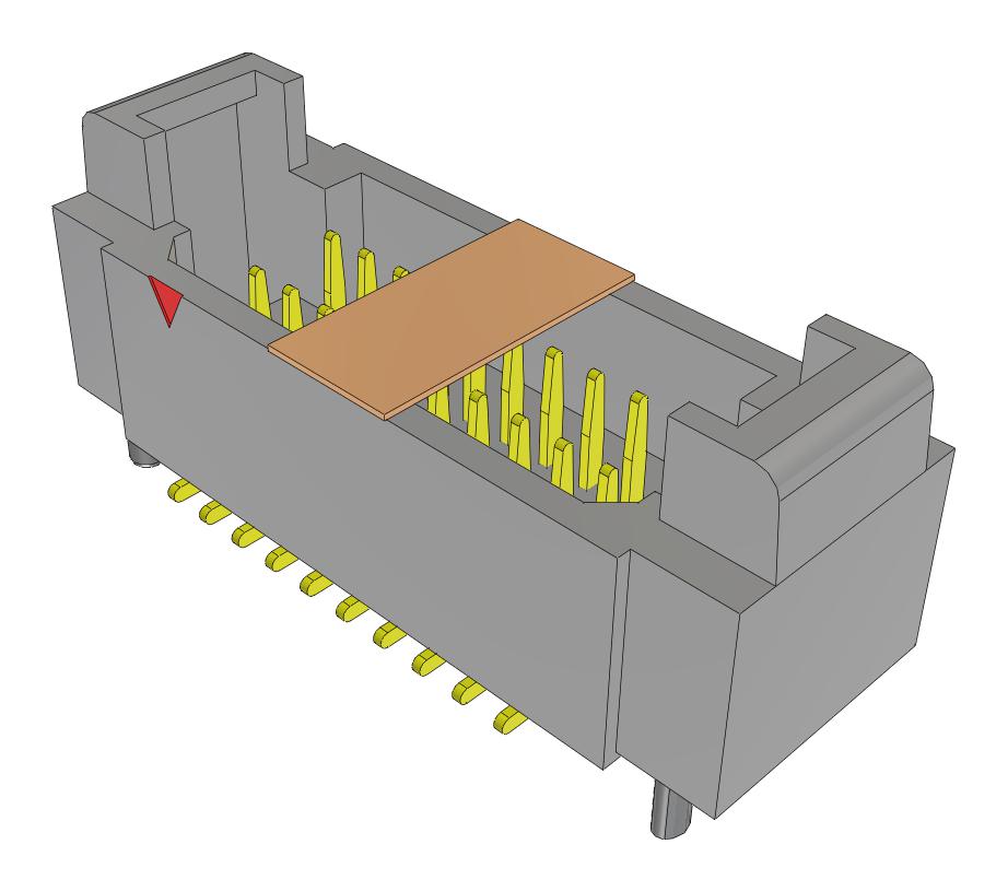 Samtec T1M-10-Gf-Dv-K-Fr Pin Headers Pc Board Connectors